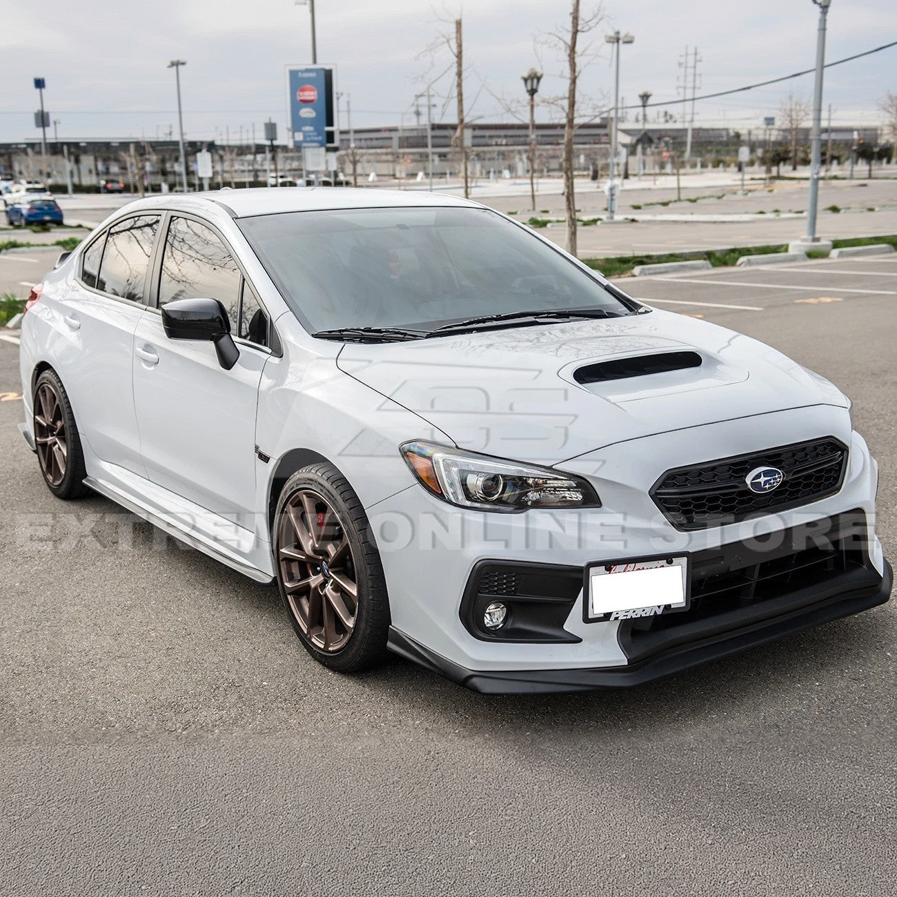 Subaru WRX STI VA Facelift VRS Style Carbon Fiber Front Splitter Lip 2018-2021