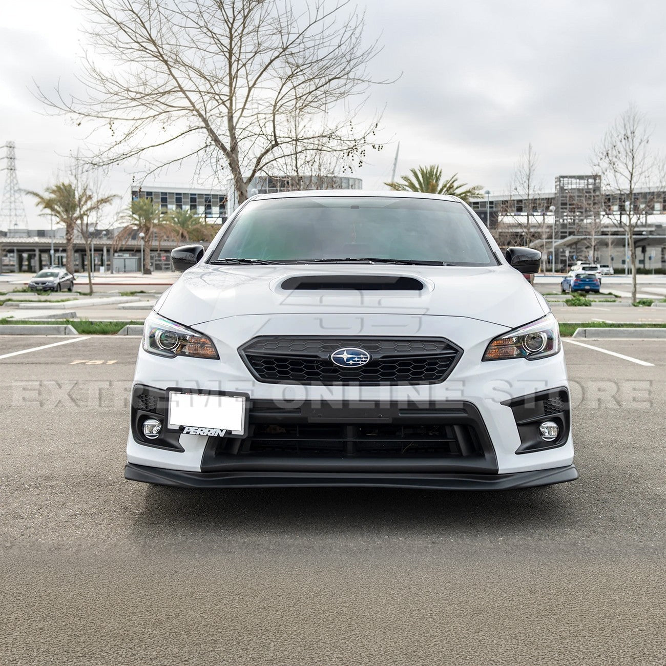 Subaru WRX STI VA Facelift VRS Style Carbon Fiber Front Splitter Lip 2018-2021