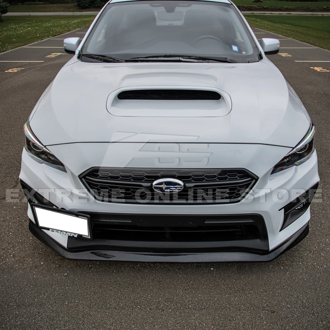 Subaru WRX STI VA Facelift VRS Style Carbon Fiber Front Splitter Lip 2018-2021