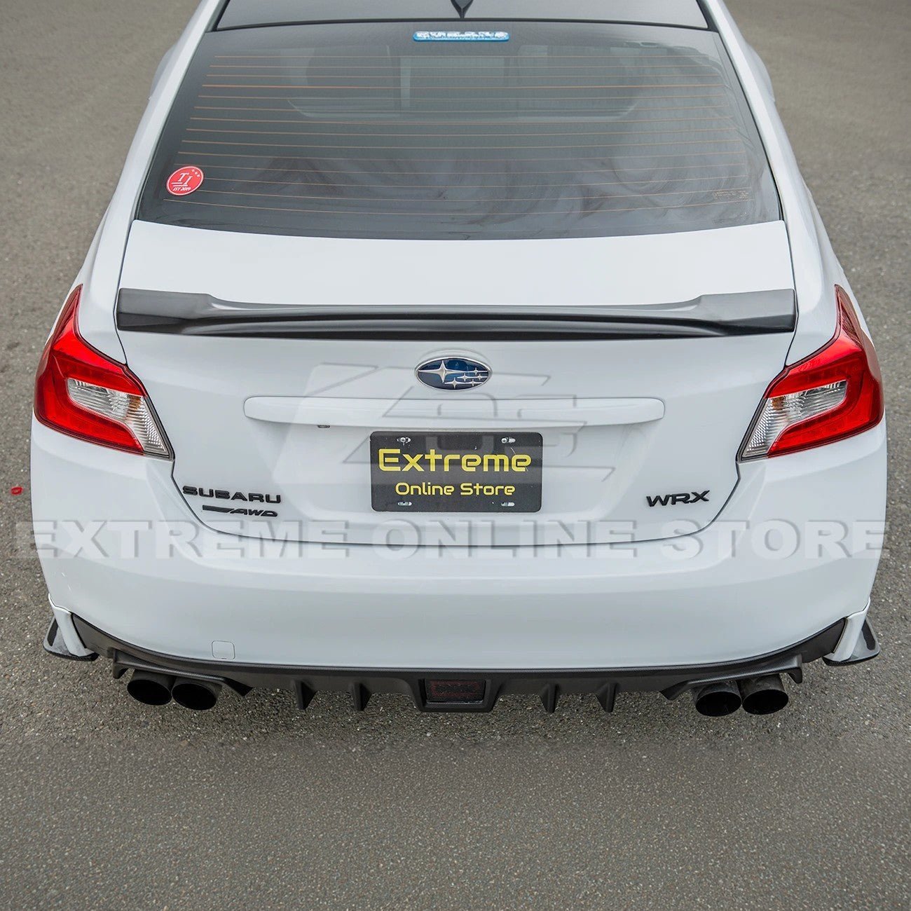 Subaru WRX STI VA High-Kick Duckbill Style Carbon Fiber Rear Trunk Spoiler 2015-2021