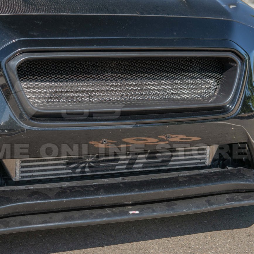 Subaru WRX STI VA CS Style Carbon Fiber Front Grille Cover 2015-2017