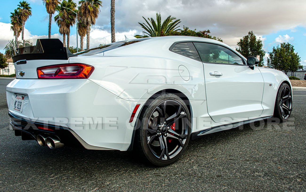 Chevrolet Camaro 6th Gen ZL1 Style Carbon Fiber Full Aero Kit Splitter Side Skirts Spoiler 2016-2024