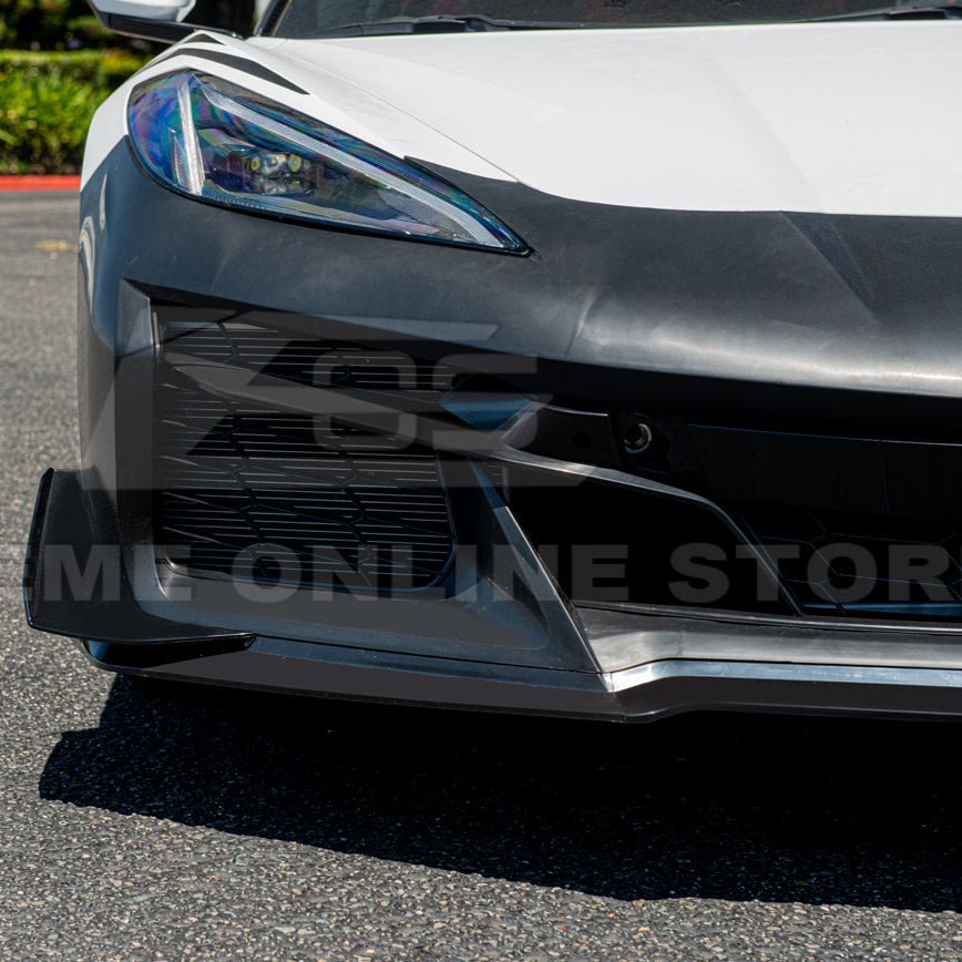Chevrolet Corvette C8 Z06 Conversion Style Unpainted Front Bumper Kit 2020-2024