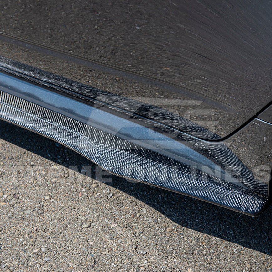 Cadillac CTS-V Carbon Fiber Front Lip & Side Skirt Package 2003–2008