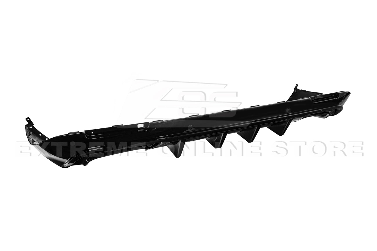 Dodge Challenger LA SRT Track Package Gloss Black Rear Diffuser 2015-Up