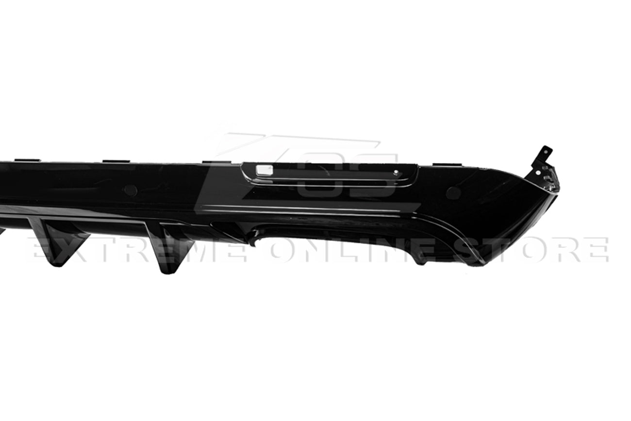 Dodge Challenger LA SRT Track Package Gloss Black Rear Diffuser 2015-Up