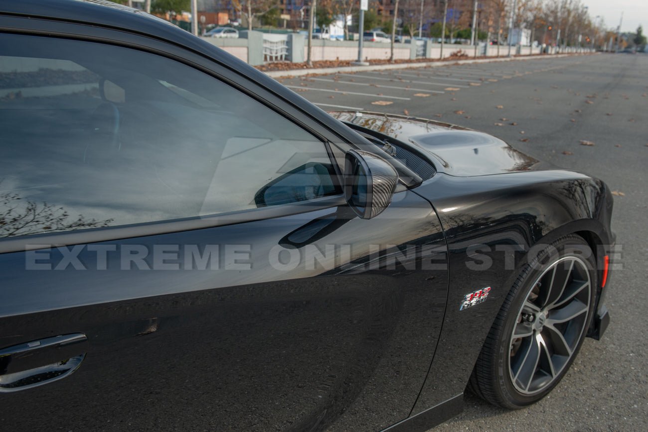 Dodge Charger LD Carbon Fiber Side Mirror Covers 2011-Up