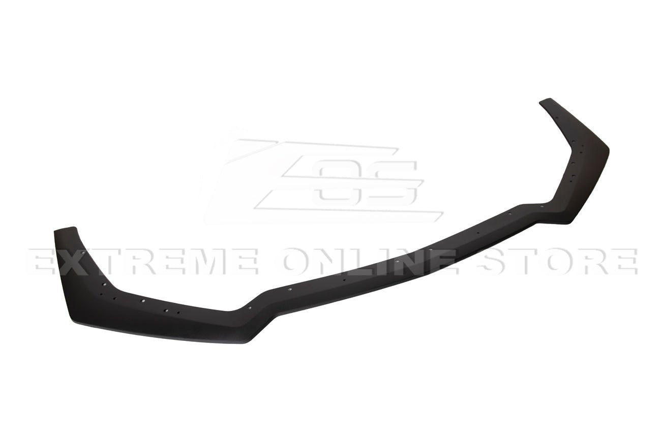 Ford Mustang S550 Facelift GT EcoBoost Front Splitter Lip Primer Black 2018-2022