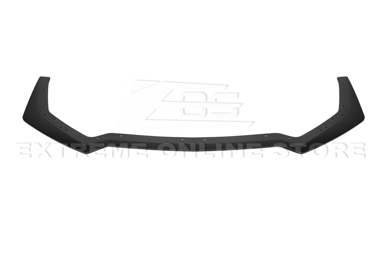 Ford Mustang S550 Facelift GT EcoBoost Front Splitter Lip Primer Black 2018-2022