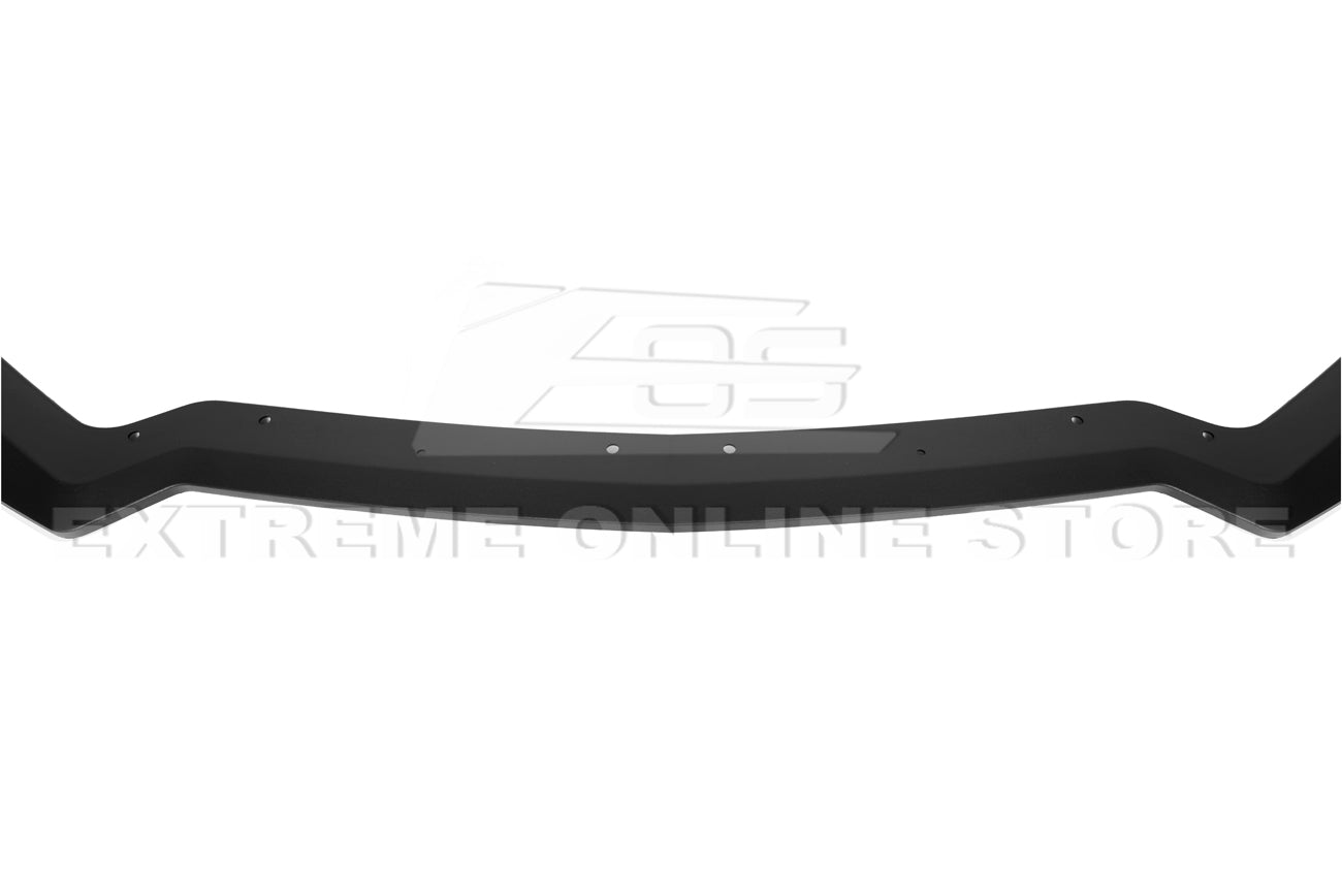 Ford Mustang S550 Facelift GT EcoBoost Front Splitter Lip Primer Black 2018-2022