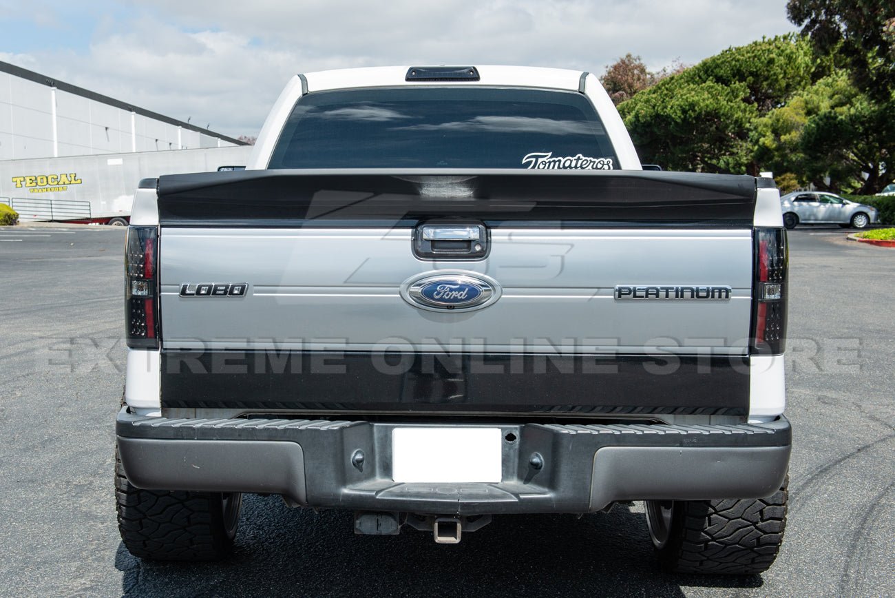 Ford F-150 12th Gen Matte Black Rear Tailgate Spoiler 2009-2014