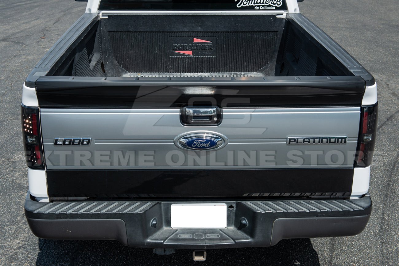 Ford F-150 12th Gen Matte Black Rear Tailgate Spoiler 2009-2014