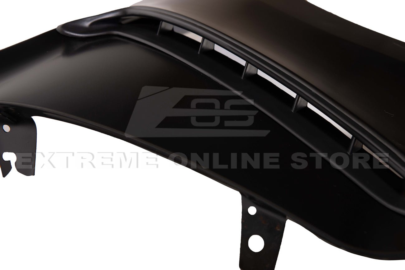 Ford Mustang S550 GT350 Style Front Side Fenders Primer Black 2015-2017
