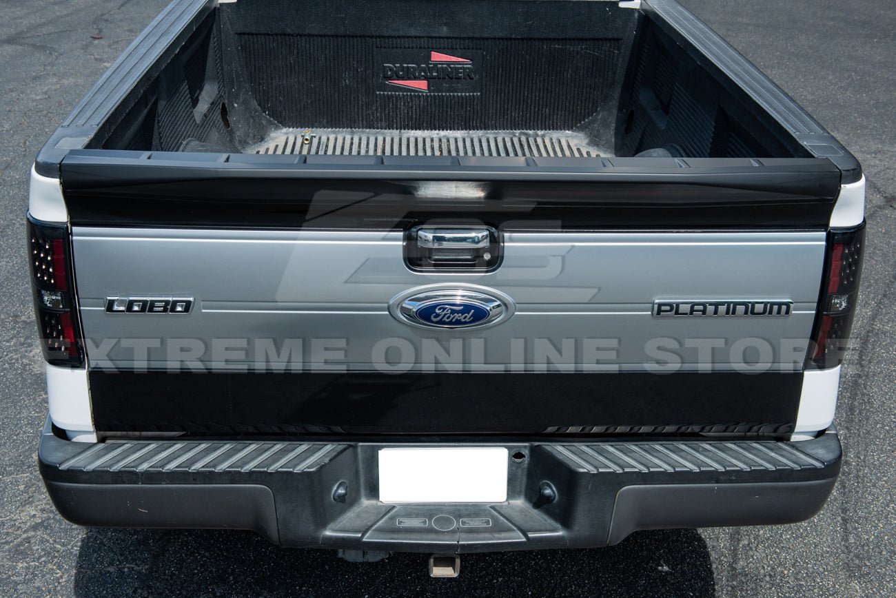Ford F-150 12th Gen Matte Black Rear Tailgate Spoiler 2009-2014