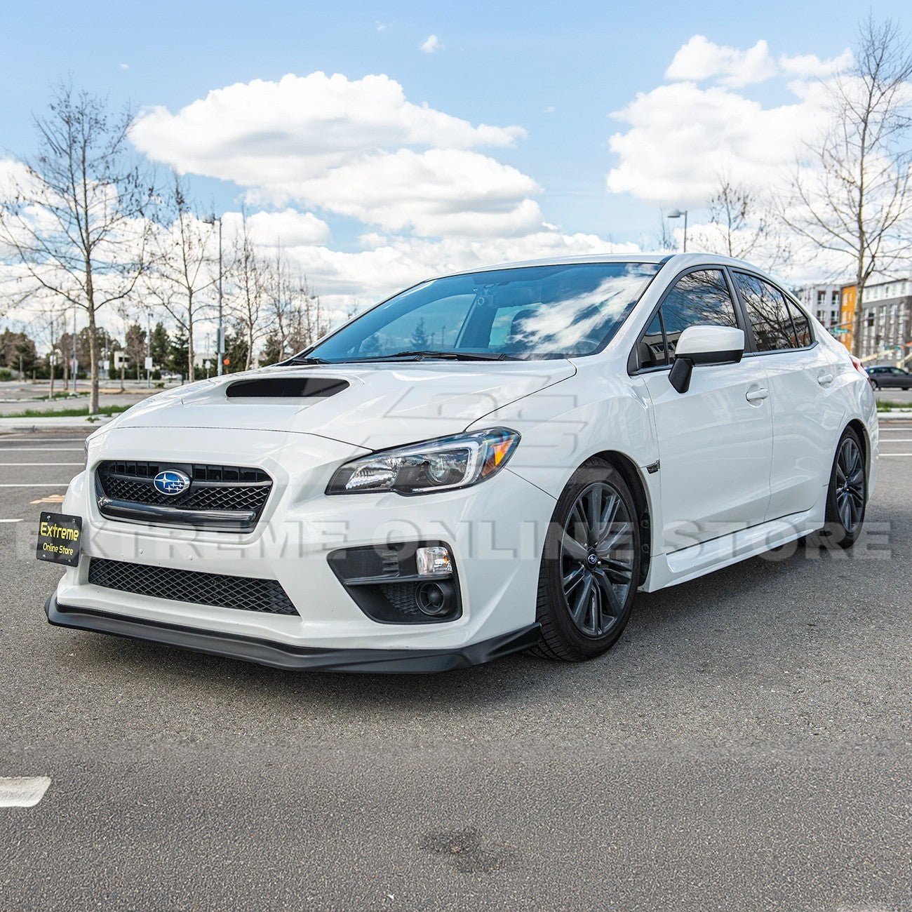 Subaru WRX STI VA VRS Style Carbon Fiber Front Splitter Lip 2015-2017