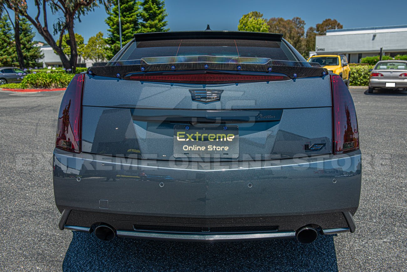 Cadillac CTS-V GMX322 Dry Carbon Fiber Rear Bumper Diffuser 2009-2015
