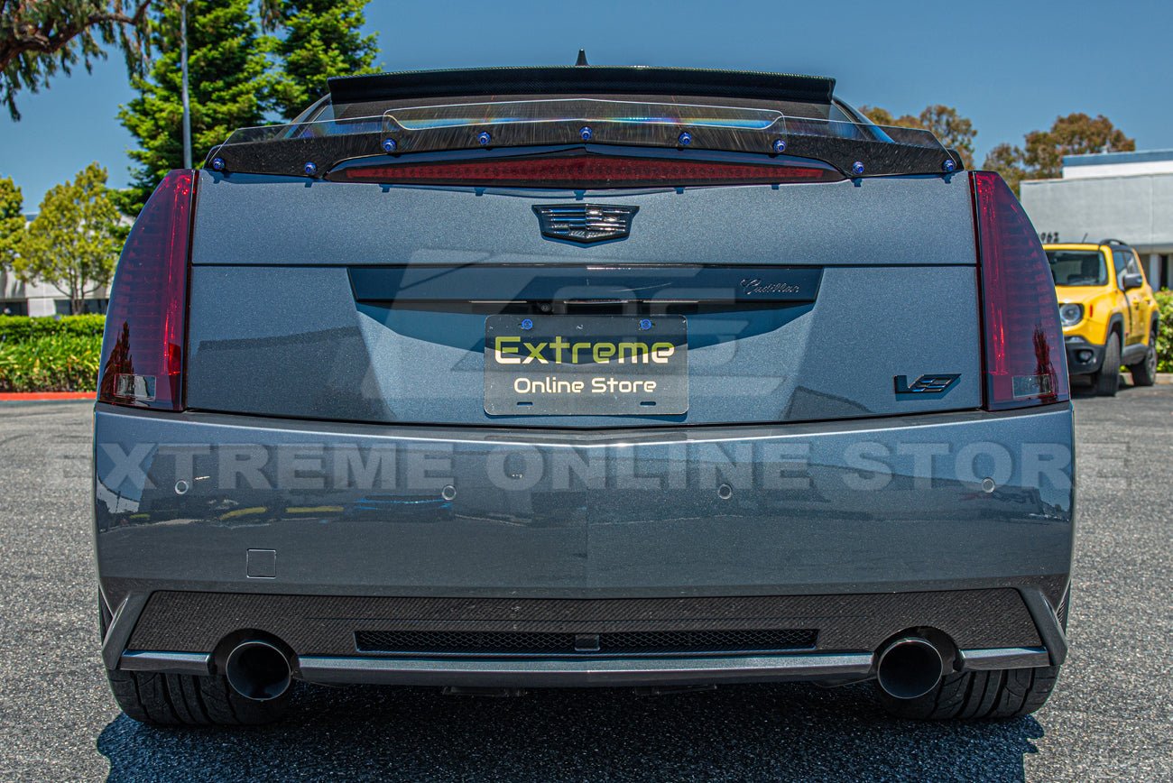 Cadillac CTS-V GMX322 Dry Carbon Fiber Rear Bumper Diffuser 2009-2015