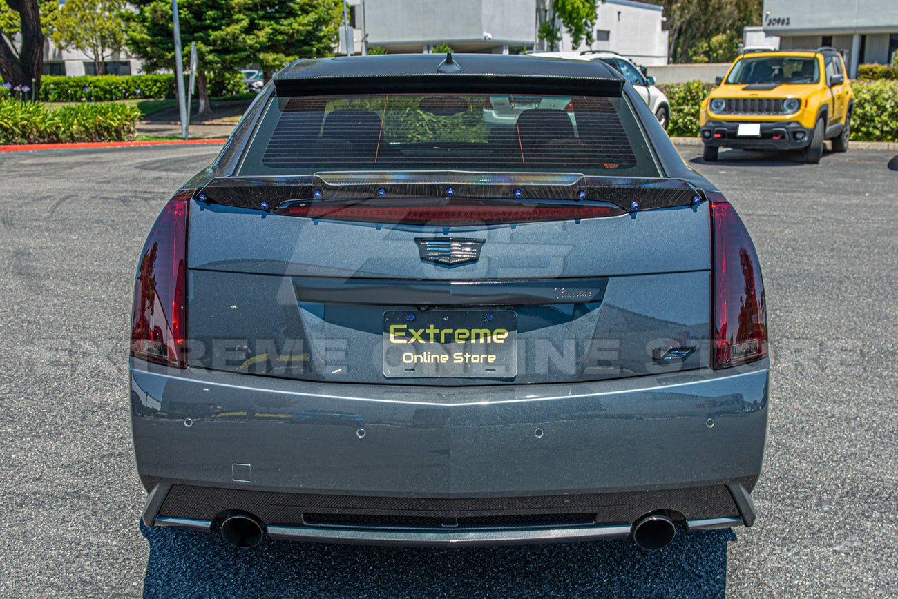 Cadillac CTS-V GMX322 Dry Carbon Fiber Rear Bumper Diffuser 2009-2015