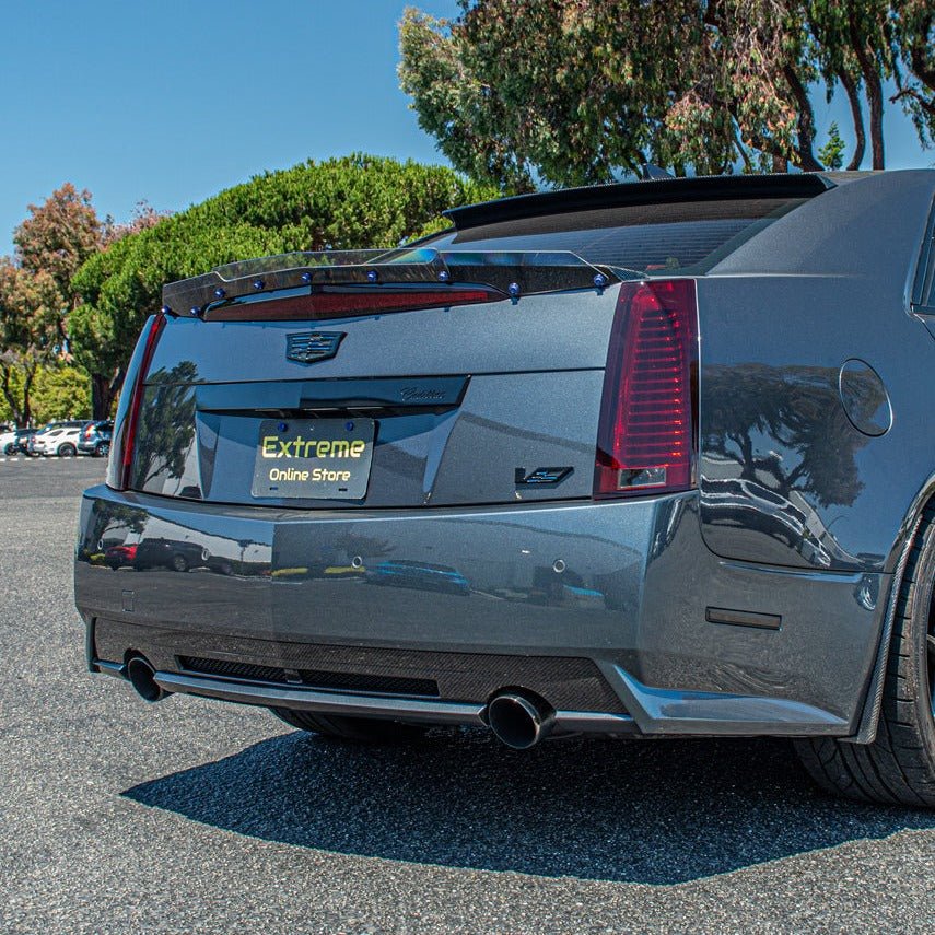 Cadillac CTS-V GMX322 Dry Carbon Fiber Rear Bumper Diffuser 2009-2015