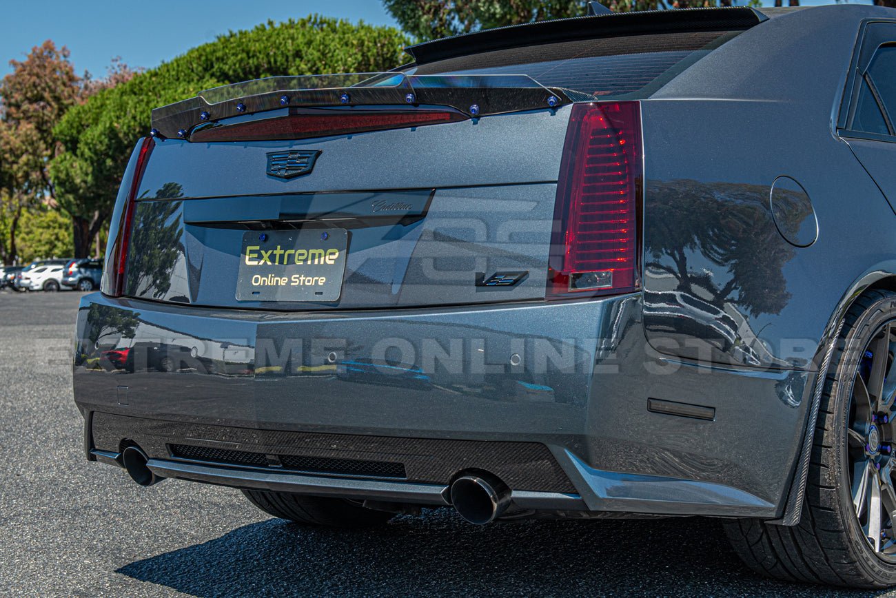 Cadillac CTS-V GMX322 Dry Carbon Fiber Rear Bumper Diffuser 2009-2015