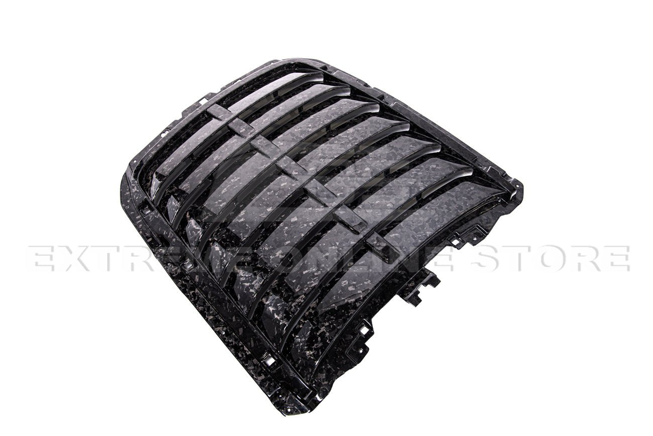Ford Mustang S550 GT500 Factory Style Dry Carbon Fiber Hood Vent Cover 2020-2023