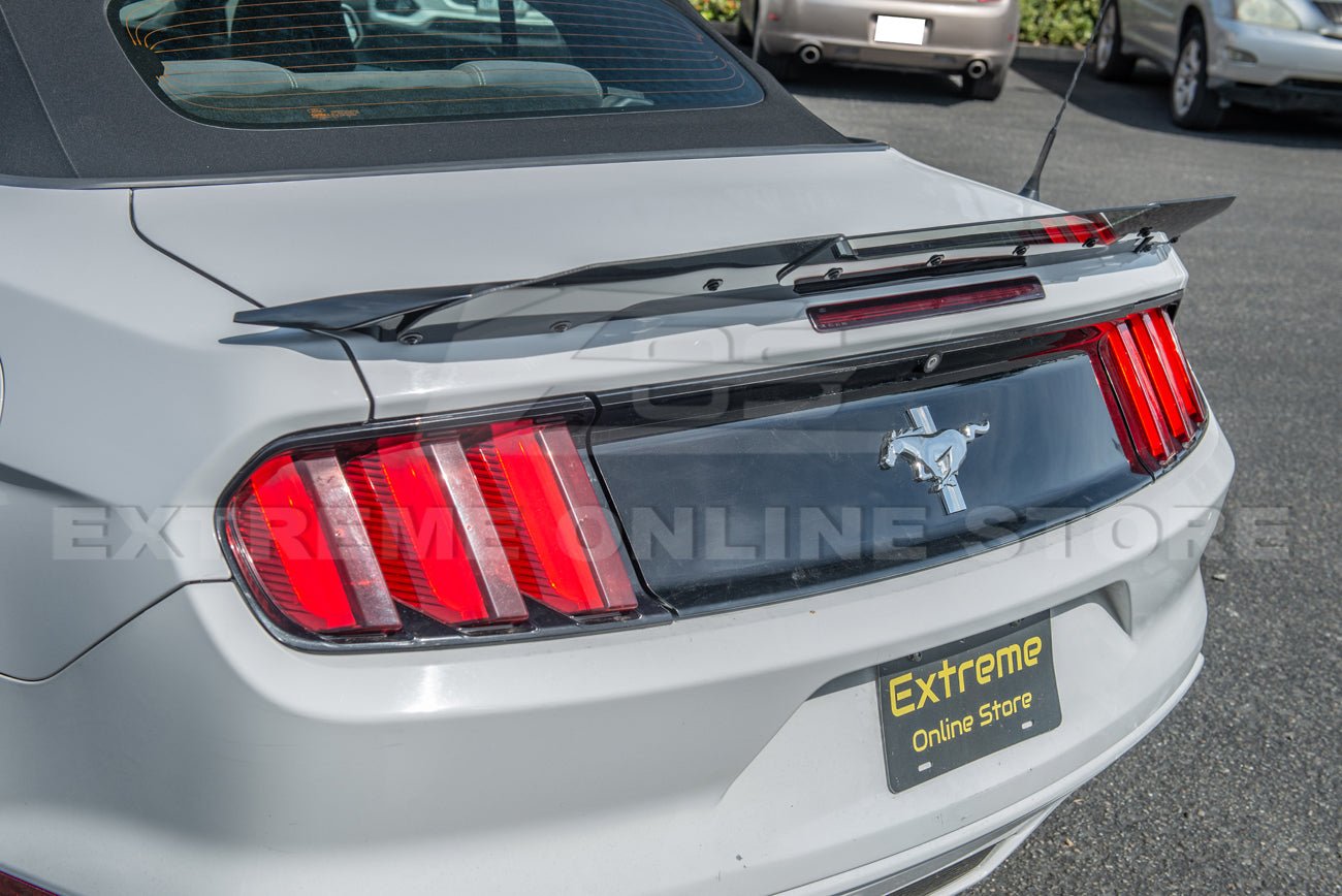Ford Mustang S550 GT350 Style Carbon Fiber Rear Spoiler 2015-2023