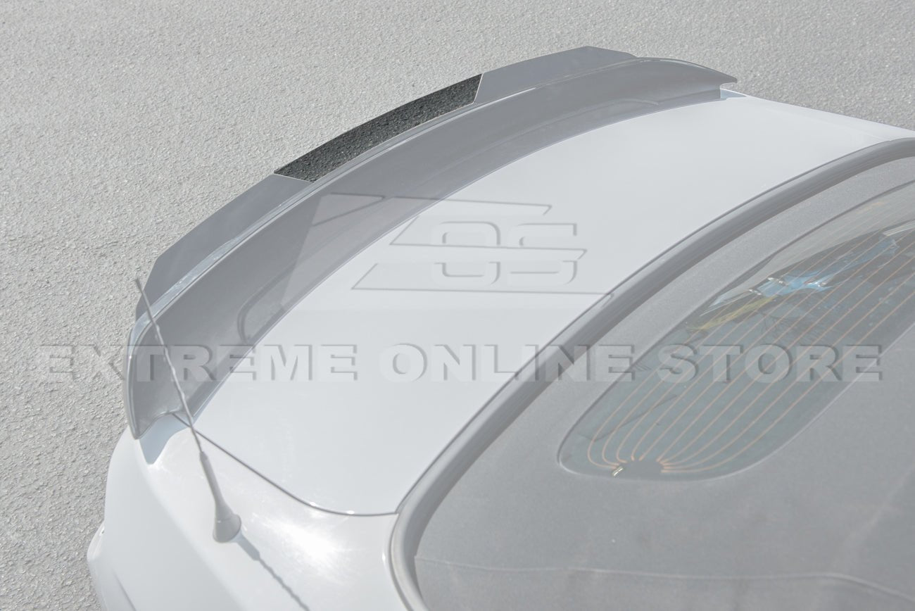 Ford Mustang S550 GT350 Track Style Smoke Clear Wickerbill Rear Spoiler Insert 2015-2023