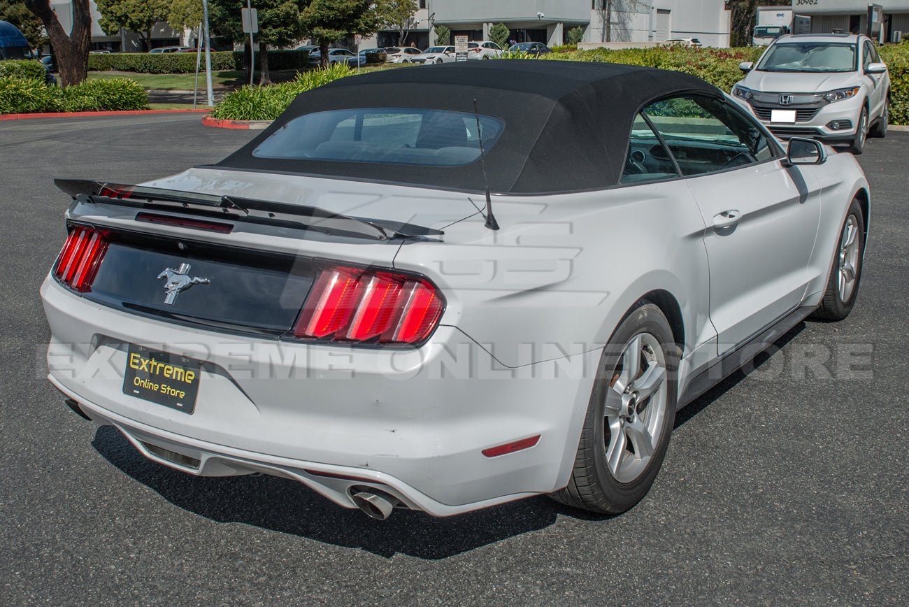 Ford Mustang S550 GT350 Style Carbon Fiber Rear Spoiler 2015-2023