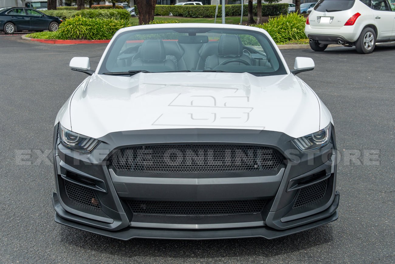 Ford Mustang S550 GT500 Style Front Bumper Conversion Kit 2015-2017