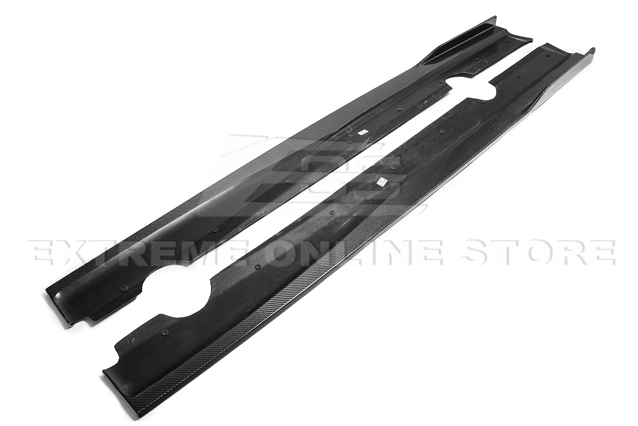 Pontiac GTO V2 Carbon Fiber Side Skirts Rocker Panels 2004-2006