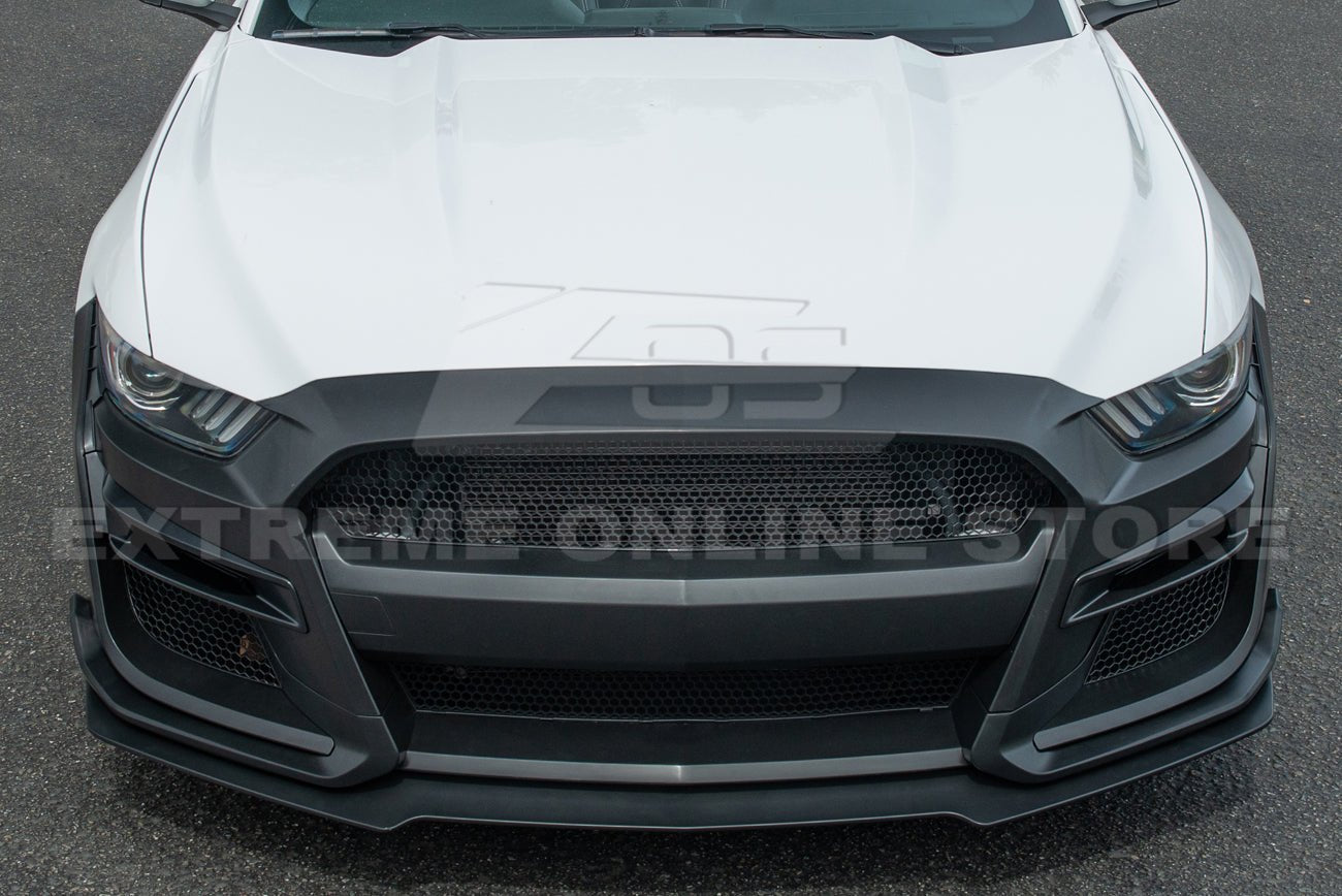 Ford Mustang S550 GT500 Style Front Bumper Conversion Kit 2015-2017