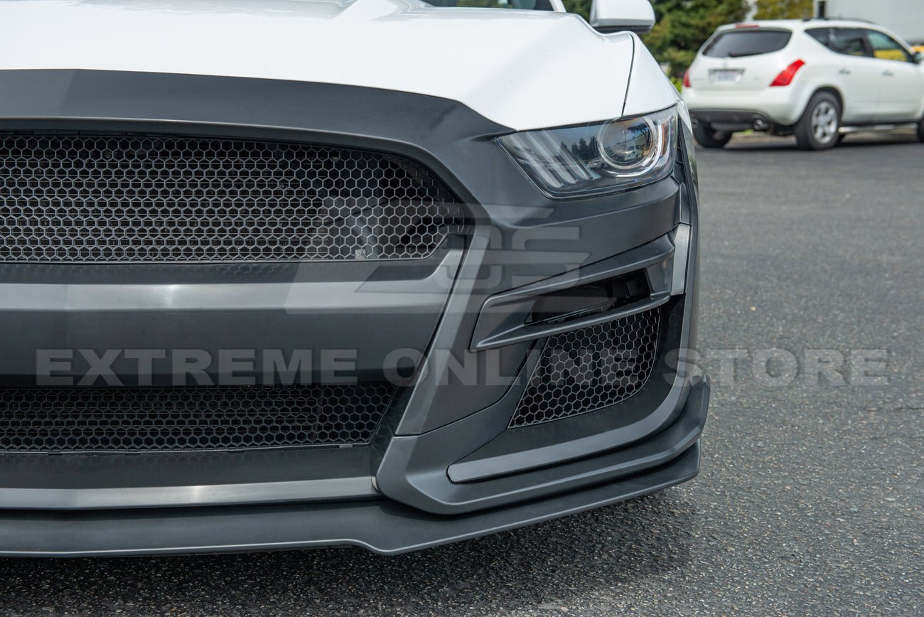 Ford Mustang S550 GT500 Style Front Bumper Conversion Kit 2015-2017