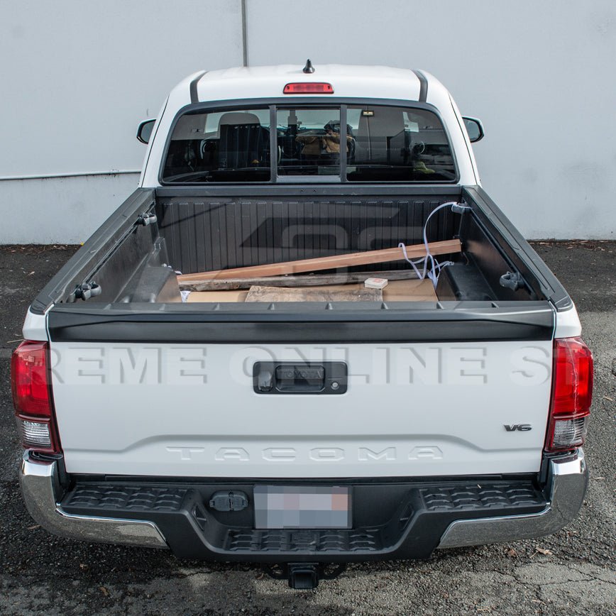 Toyota Tacoma 3rd Gen Matte Black Rear Tailgate Spoiler 2016-2023