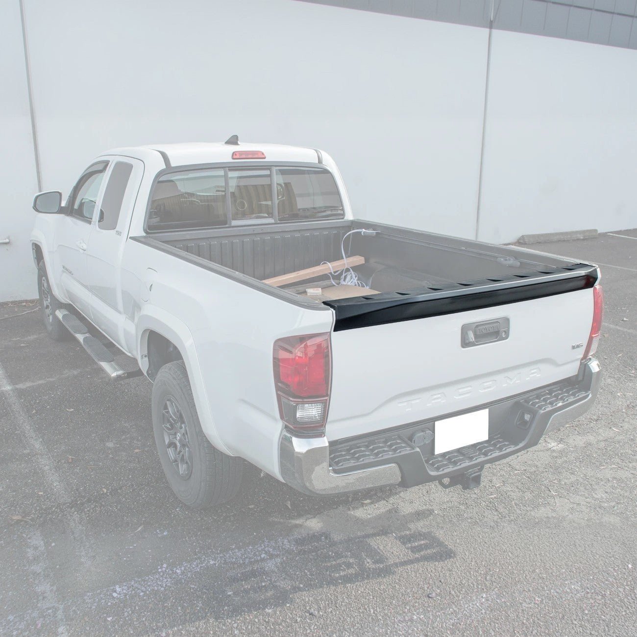 Toyota Tacoma 3rd Gen Matte Black Rear Tailgate Spoiler 2016-2023