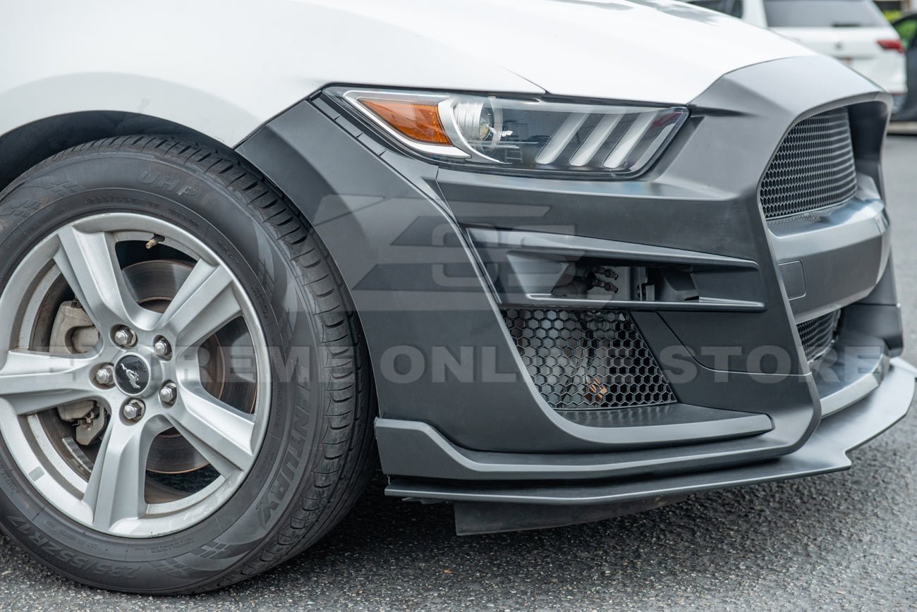 Ford Mustang S550 GT500 Style Front Bumper Conversion Kit 2015-2017