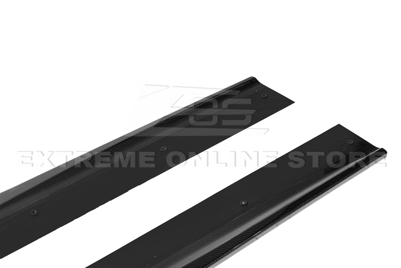 Chevrolet SS VF Carbon Fiber Side Skirts Rocker Panels 2013-2017