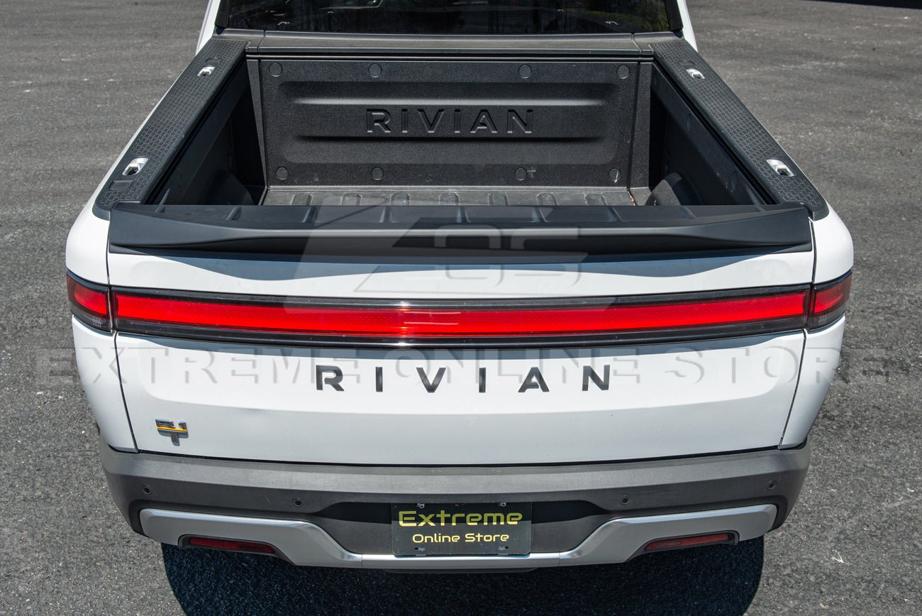Rivian R1T Street Series Matte Black Rear Tailgate Wing Spoiler 2022-Up