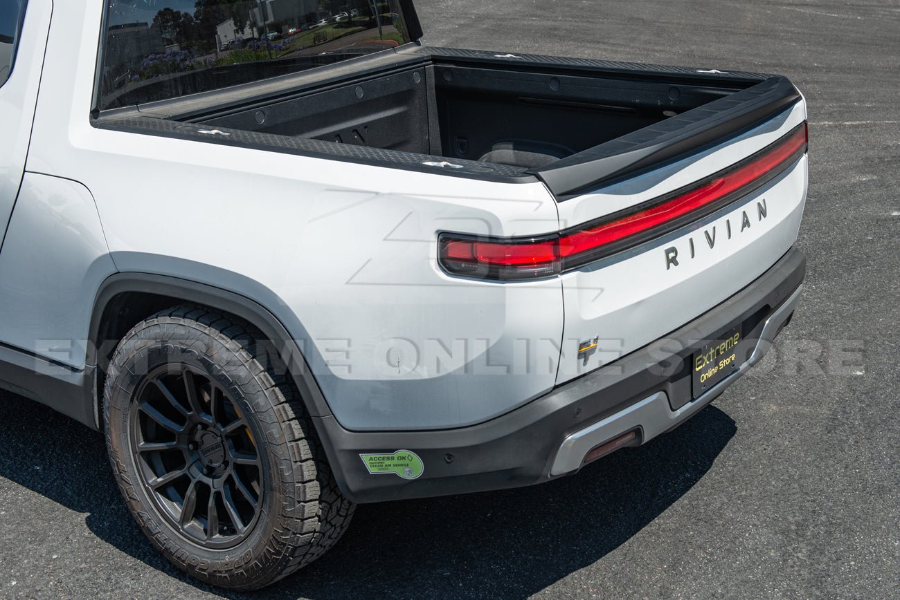 Rivian R1T Street Series Matte Black Rear Tailgate Wing Spoiler 2022-Up