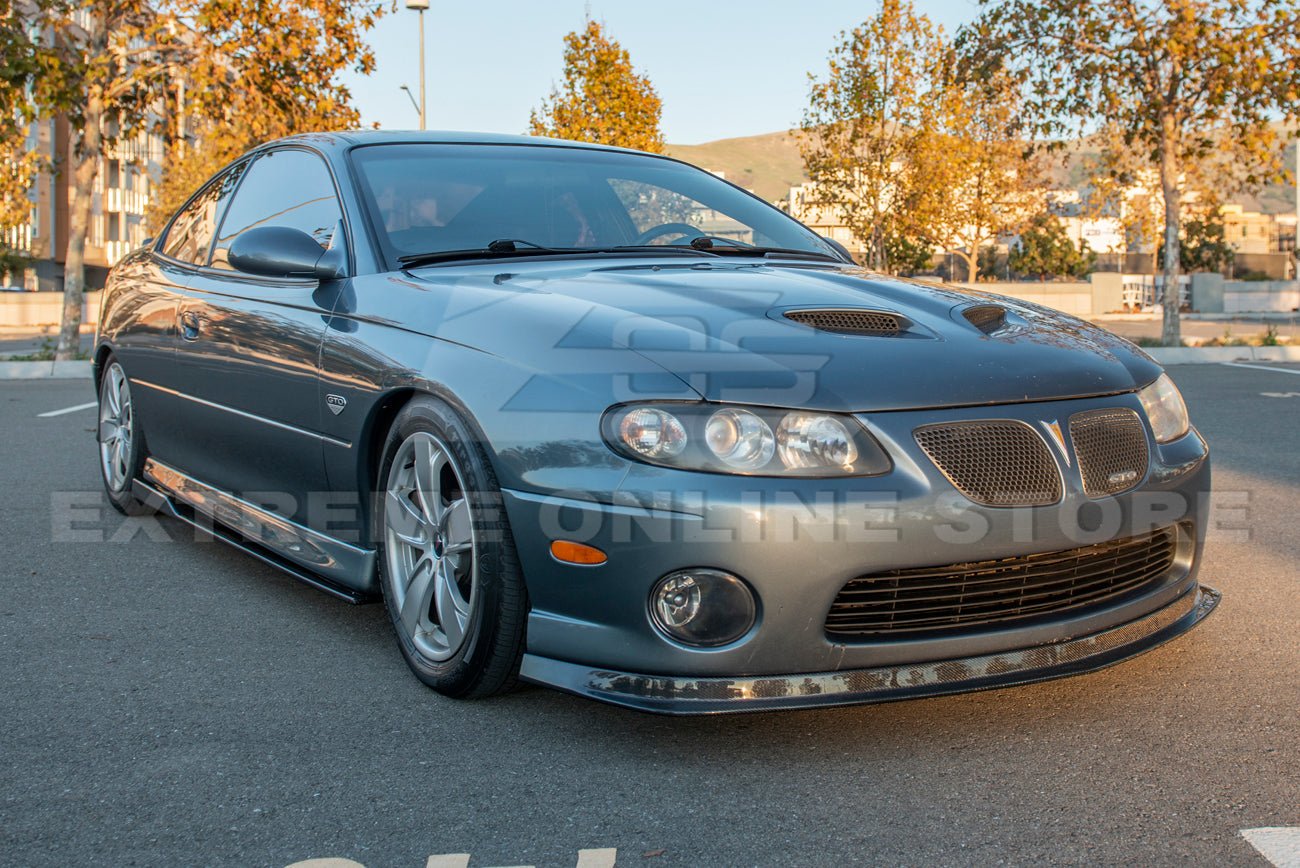 Pontiac GTO V2 Carbon Fiber Front Splitter Lip 2004-2006