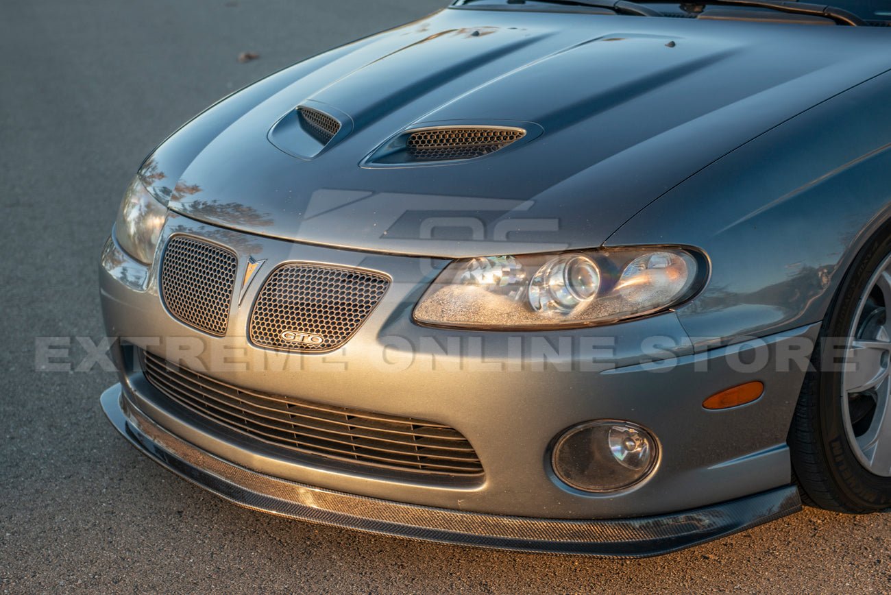 Pontiac GTO V2 Carbon Fiber Front Splitter Lip 2004-2006