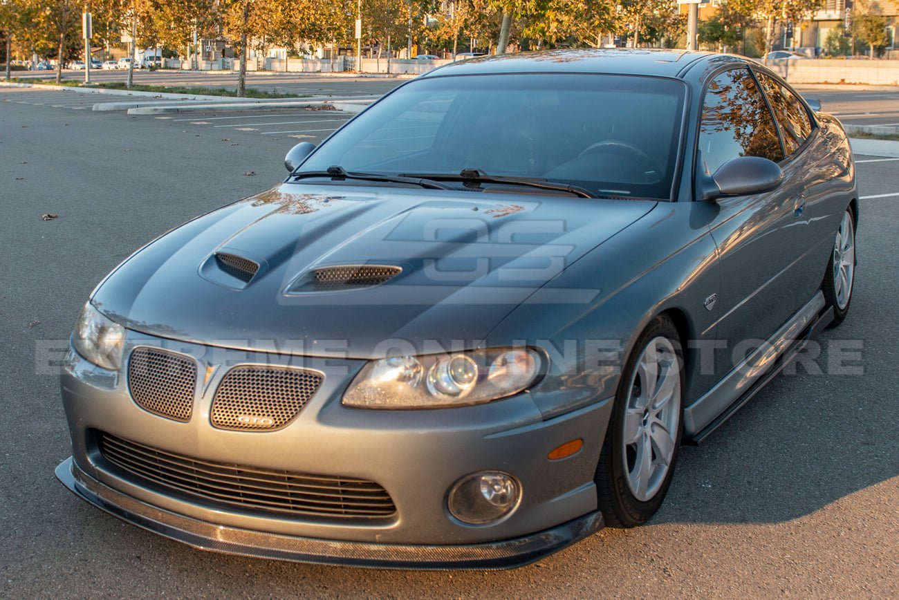 Pontiac GTO V2 Carbon Fiber Front Splitter Lip 2004-2006