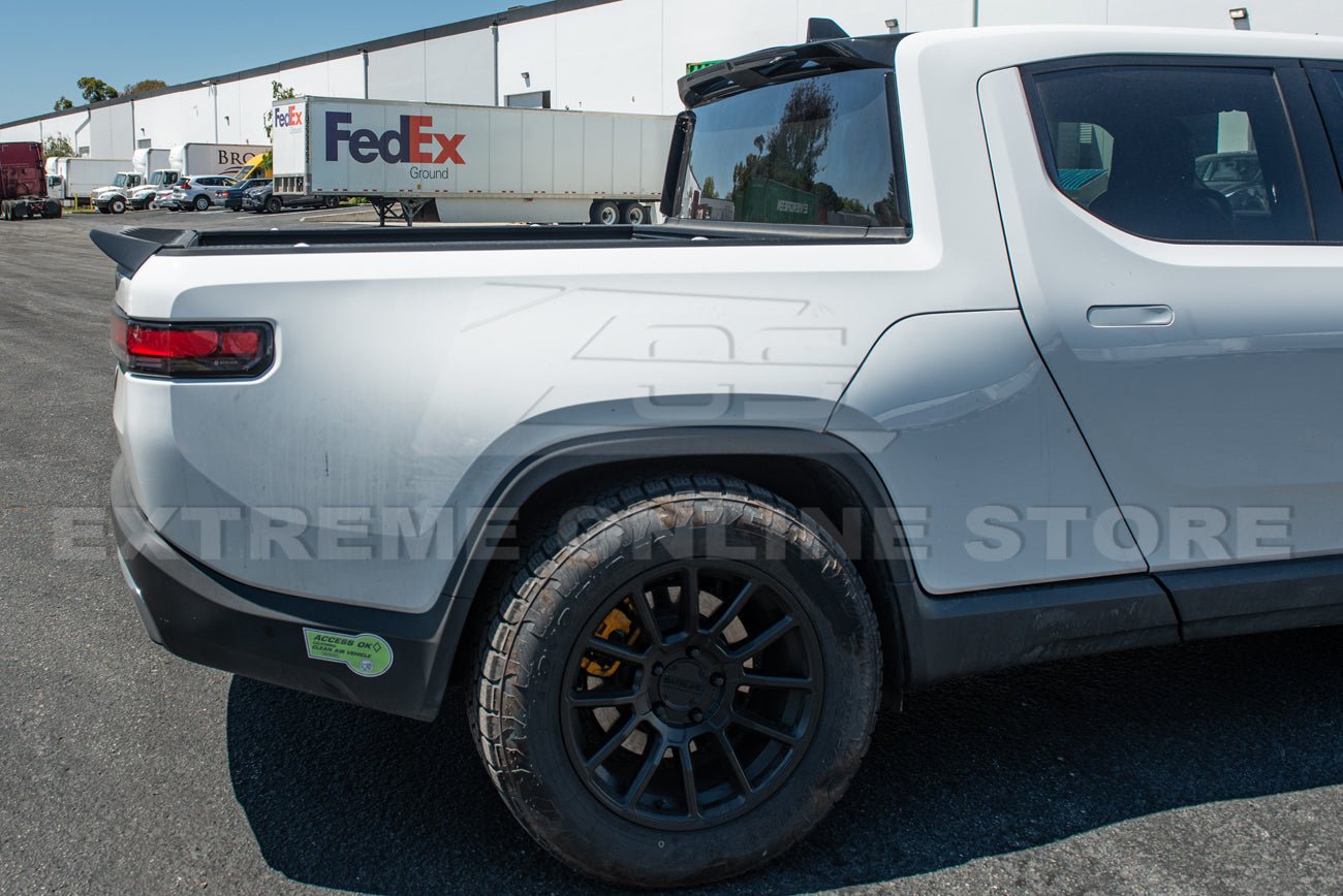 Rivian R1T Street Series Matte Black Rear Tailgate Wing Spoiler 2022-Up