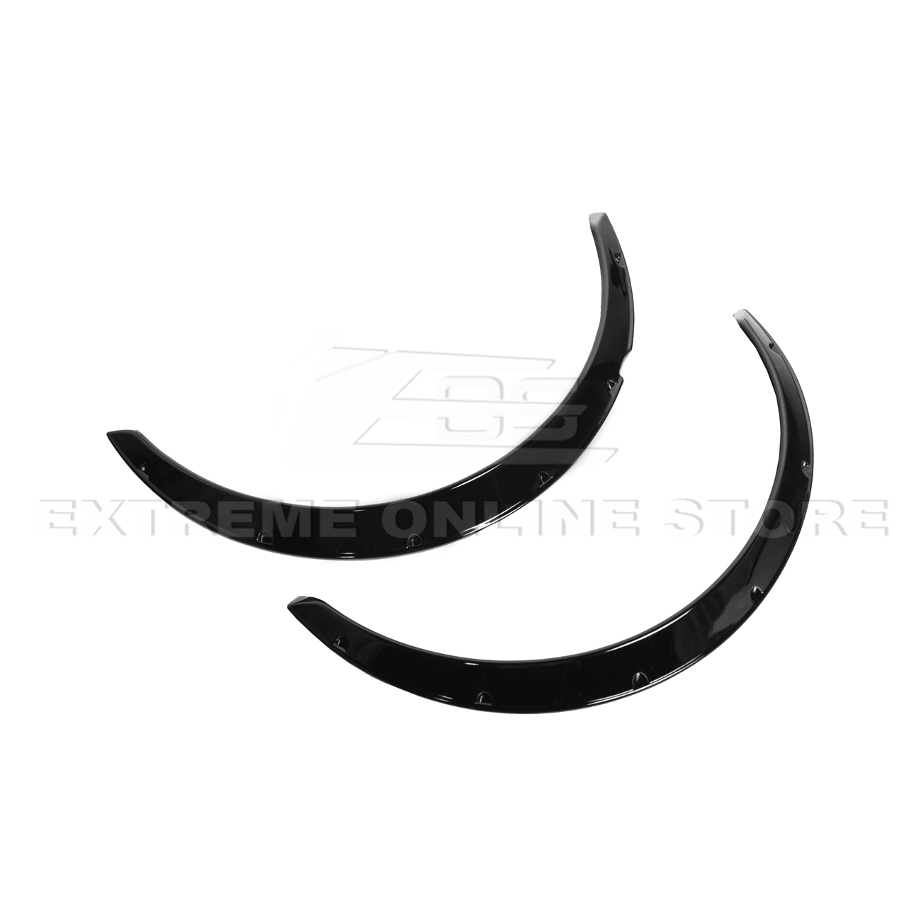 Subaru WRX | STI VA CS Style Carbon Fiber Gloss Black Fender Flares 2015-2021