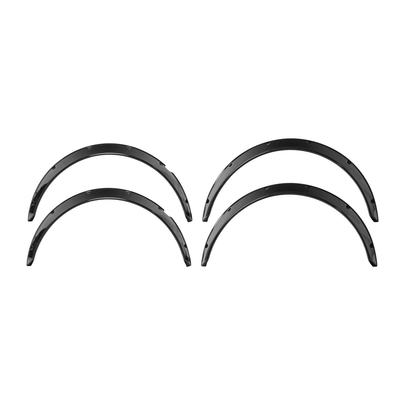 Subaru WRX | STI VA CS Style Carbon Fiber Gloss Black Fender Flares 2015-2021