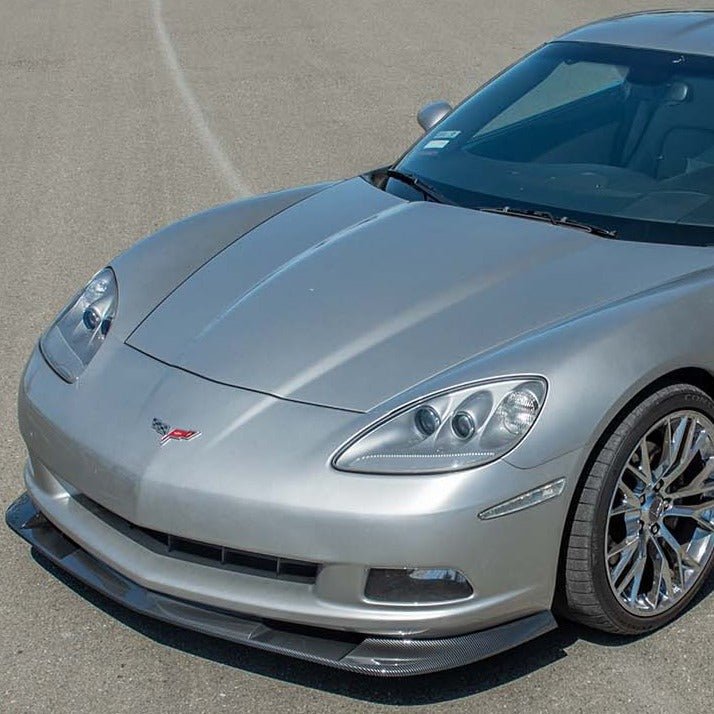 Chevrolet Corvette C6 ZR1 Conversion Extended Splitter Kit (2005–2013)