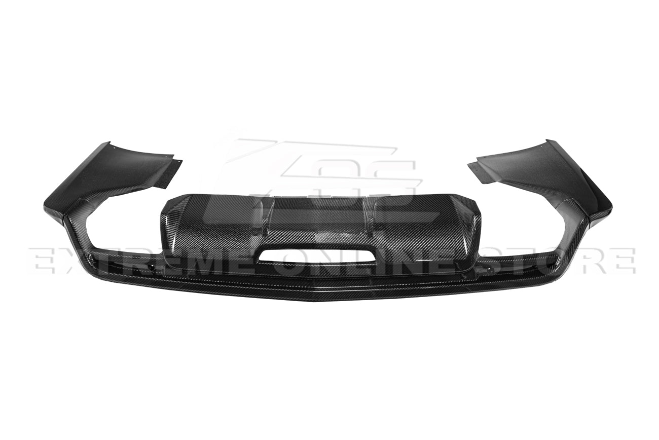 Cadillac CTS-V Carbon Fiber Rear Valance Diffuser Lip Cover 2016-2019