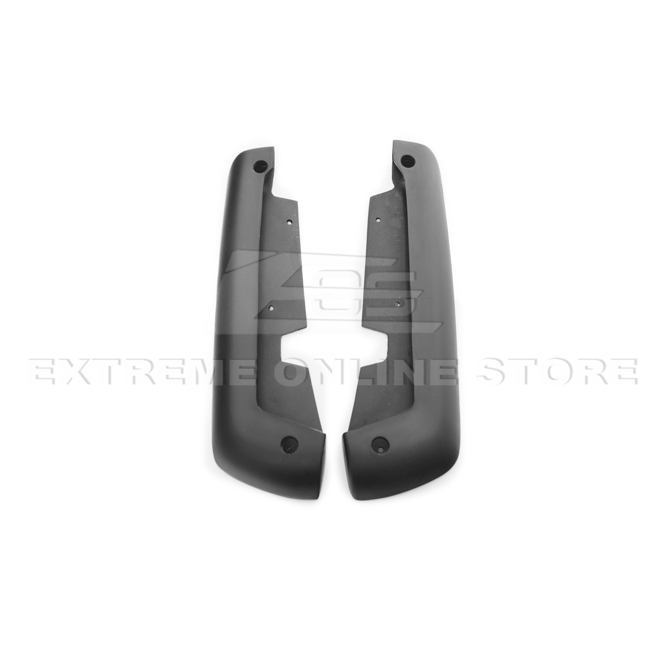 Subaru WRX STI VA CS Style Primer Black Carbon Fiber Rear Apron Lip 2015-2021