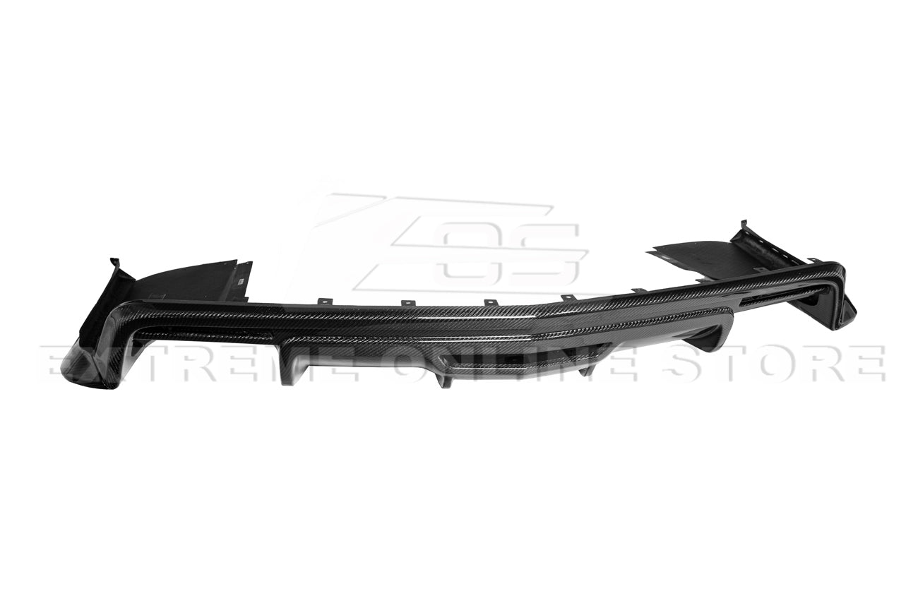 Cadillac CTS-V Carbon Fiber Rear Valance Diffuser Lip Cover 2016-2019