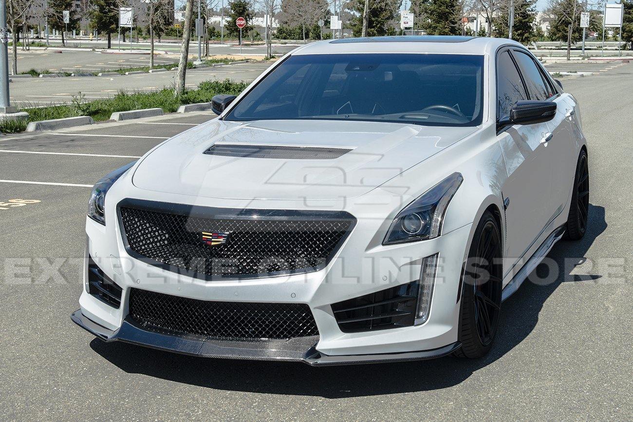 2016-19 Cadillac CTS-V Carbon Fiber Aerodynamic Full Body Kit - Extreme Online Store