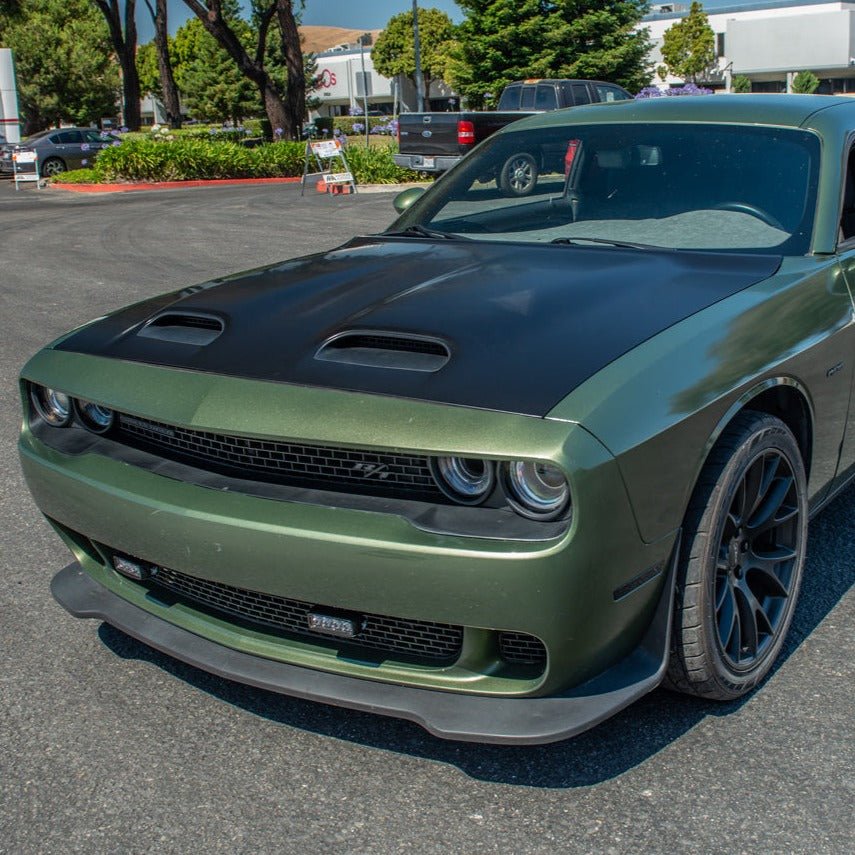 Dodge Challenger LC Hellcat Redeye Style Primer Black Front Hood 2008-Up